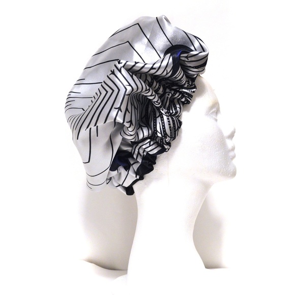 African Print Premium Ankara Hair Bonnet Hat - Picture 2 of 4